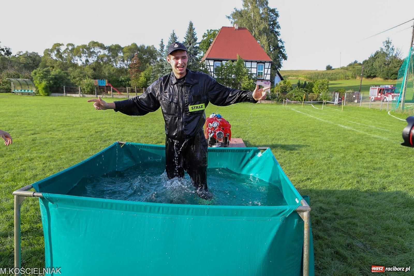 Zdjęcie w galerii na portalu naszraciborz.pl: OSP Brzeźnica wygrywa zawody gminne w Rudniku [FOTO i WIDEO] wiadomości z regionu