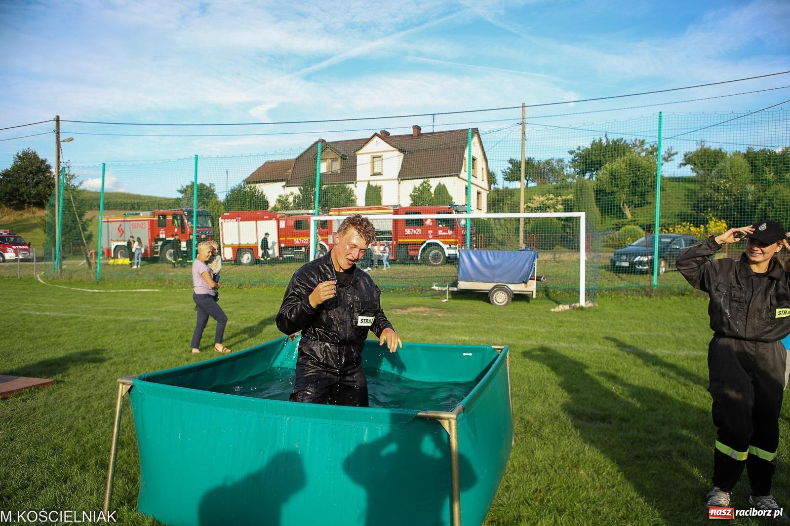 Zdjęcie w galerii na portalu naszraciborz.pl: OSP Brzeźnica wygrywa zawody gminne w Rudniku [FOTO i WIDEO] wiadomości z regionu