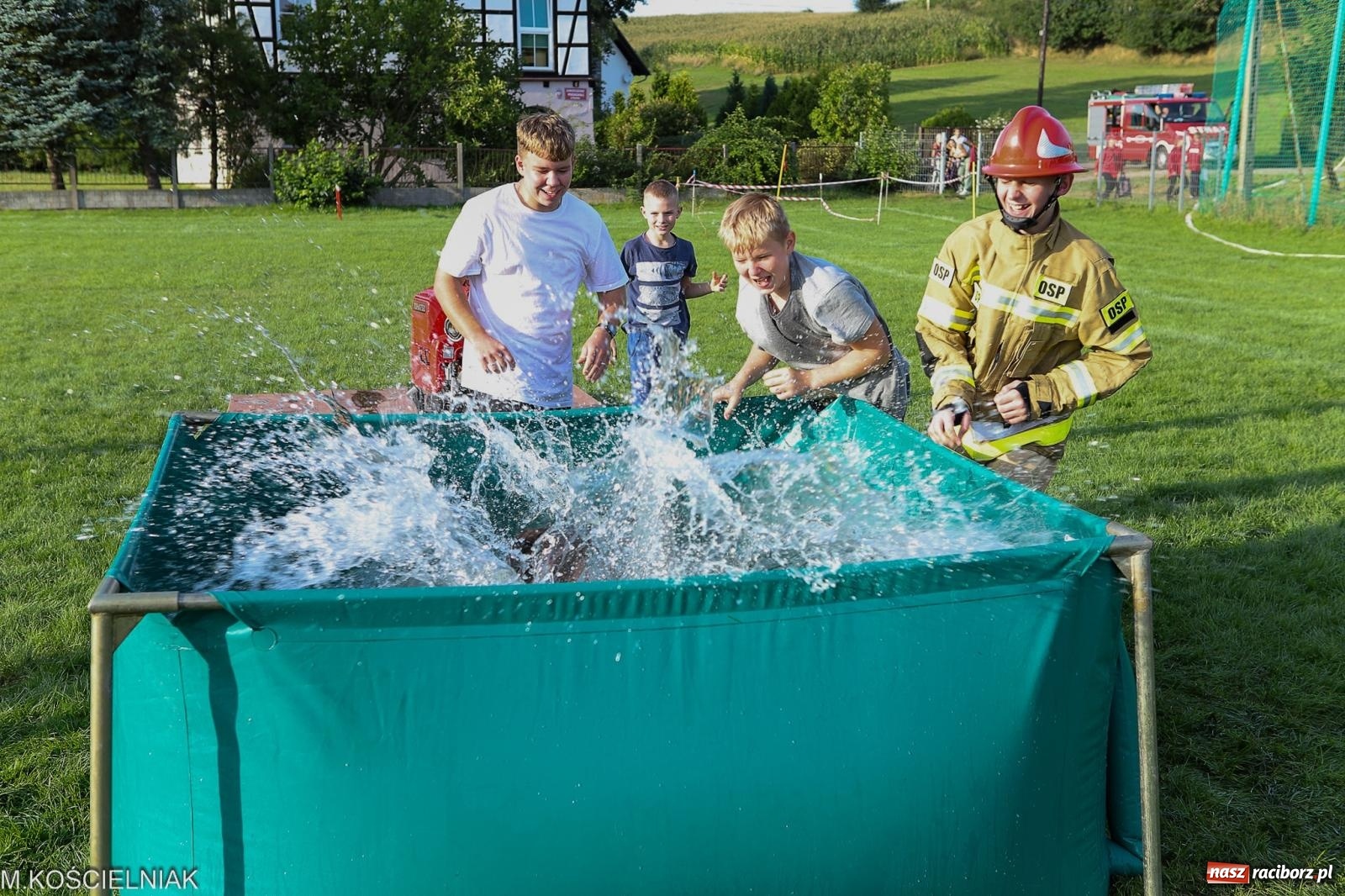 Zdjęcie w galerii na portalu naszraciborz.pl: OSP Brzeźnica wygrywa zawody gminne w Rudniku [FOTO i WIDEO] wiadomości z regionu