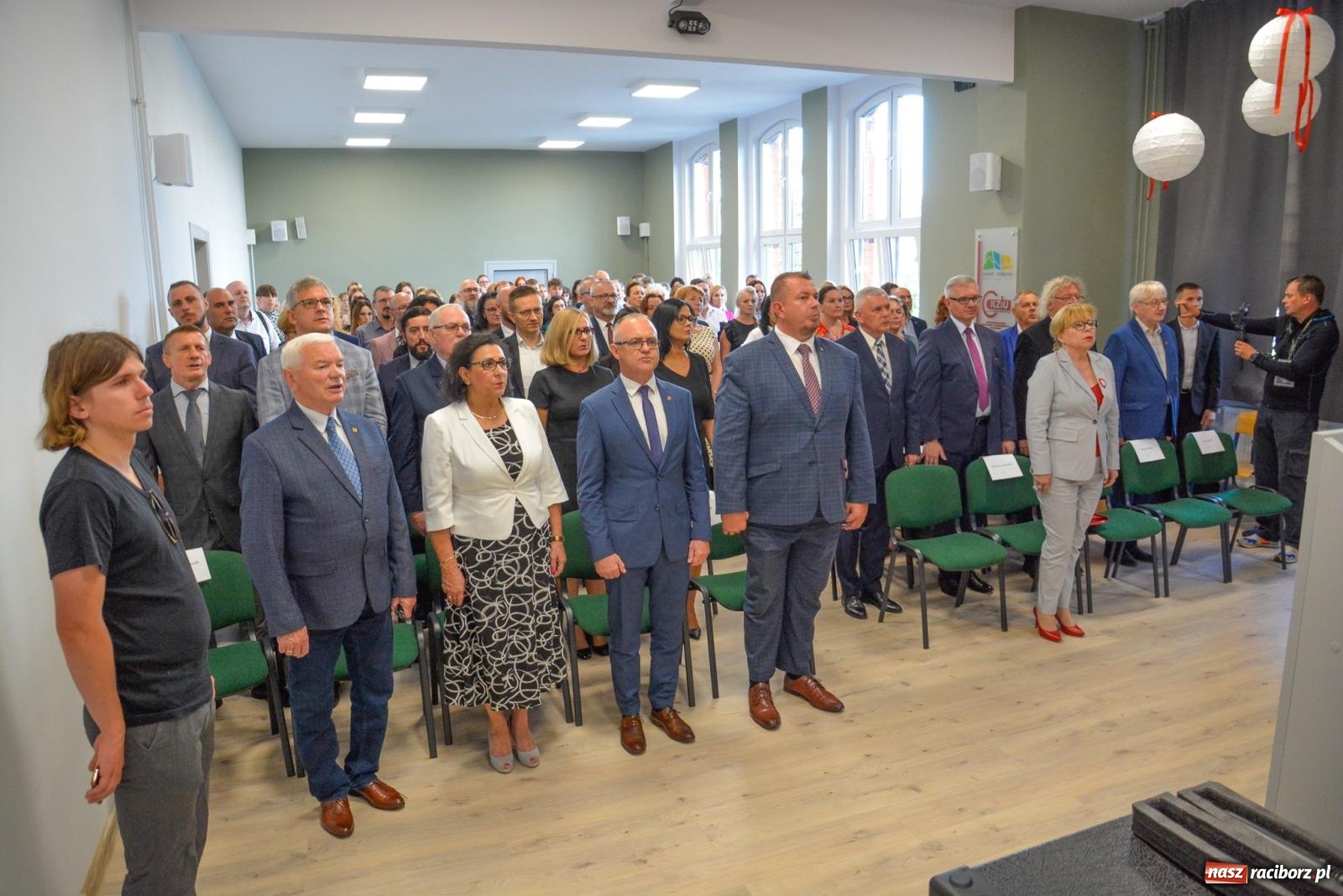 Zdjęcie w galerii na portalu naszraciborz.pl: Misja, kasa i wstyd. Powiatowe rozpoczęcie roku szkolnego w Gastronomiku wiadomości z regionu