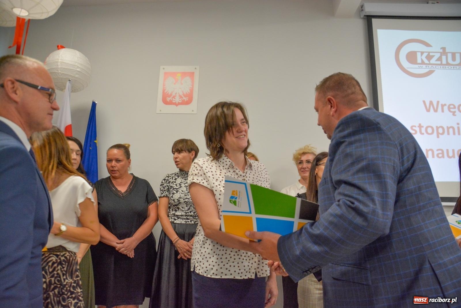 Zdjęcie w galerii na portalu naszraciborz.pl: Misja, kasa i wstyd. Powiatowe rozpoczęcie roku szkolnego w Gastronomiku wiadomości z regionu