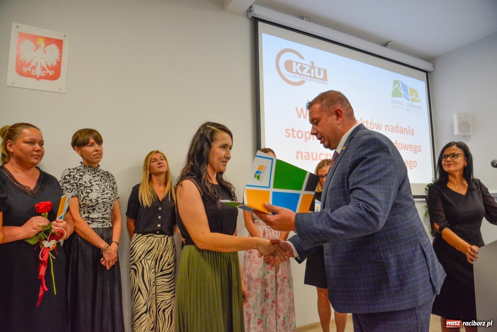 Zdjęcie w galerii na portalu naszraciborz.pl: Misja, kasa i wstyd. Powiatowe rozpoczęcie roku szkolnego w Gastronomiku wiadomości z regionu