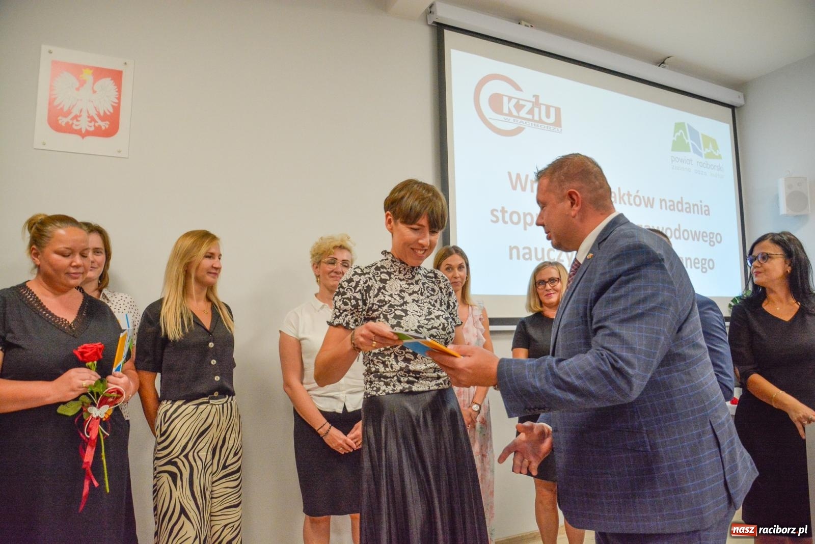 Zdjęcie w galerii na portalu naszraciborz.pl: Misja, kasa i wstyd. Powiatowe rozpoczęcie roku szkolnego w Gastronomiku wiadomości z regionu