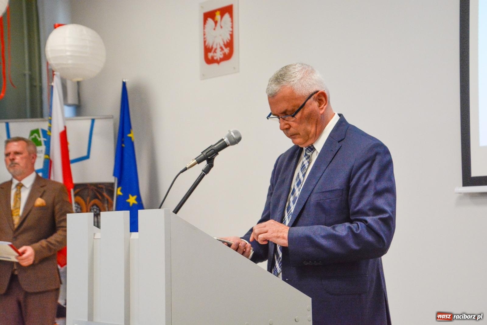 Zdjęcie w galerii na portalu naszraciborz.pl: Misja, kasa i wstyd. Powiatowe rozpoczęcie roku szkolnego w Gastronomiku wiadomości z regionu