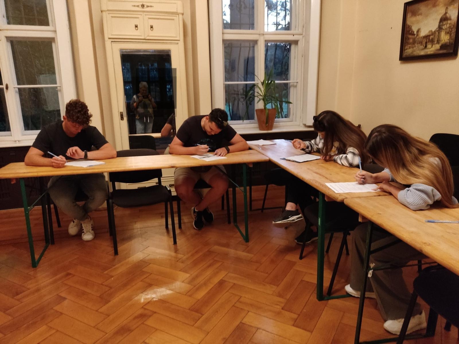 Zdjęcie w galerii na portalu naszraciborz.pl: Koło naukowe ARCHITEKTON na warsztatach Narodowego Instytutu Dziedzictwa wiadomości z regionu