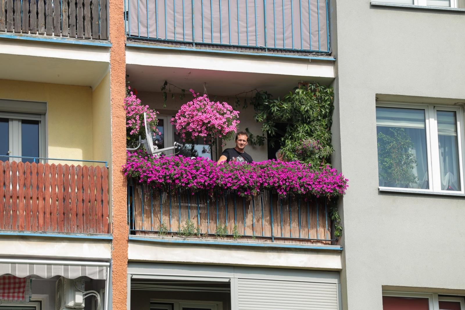 Zdjęcie w galerii na portalu naszraciborz.pl: Raciborskie balkony toną w zieleni. Zobaczcie nagrodzone i wyróżnione w konkursie Zielono Mi [FOTO] wiadomości z regionu