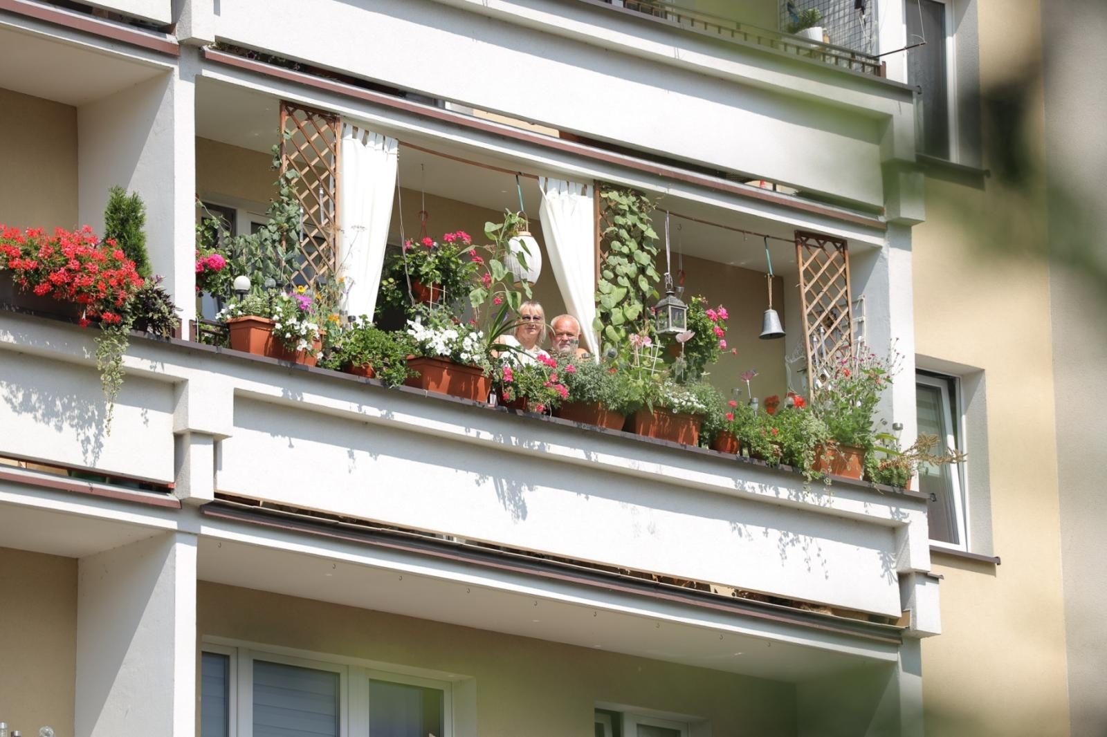 Zdjęcie w galerii na portalu naszraciborz.pl: Raciborskie balkony toną w zieleni. Zobaczcie nagrodzone i wyróżnione w konkursie Zielono Mi [FOTO] wiadomości z regionu