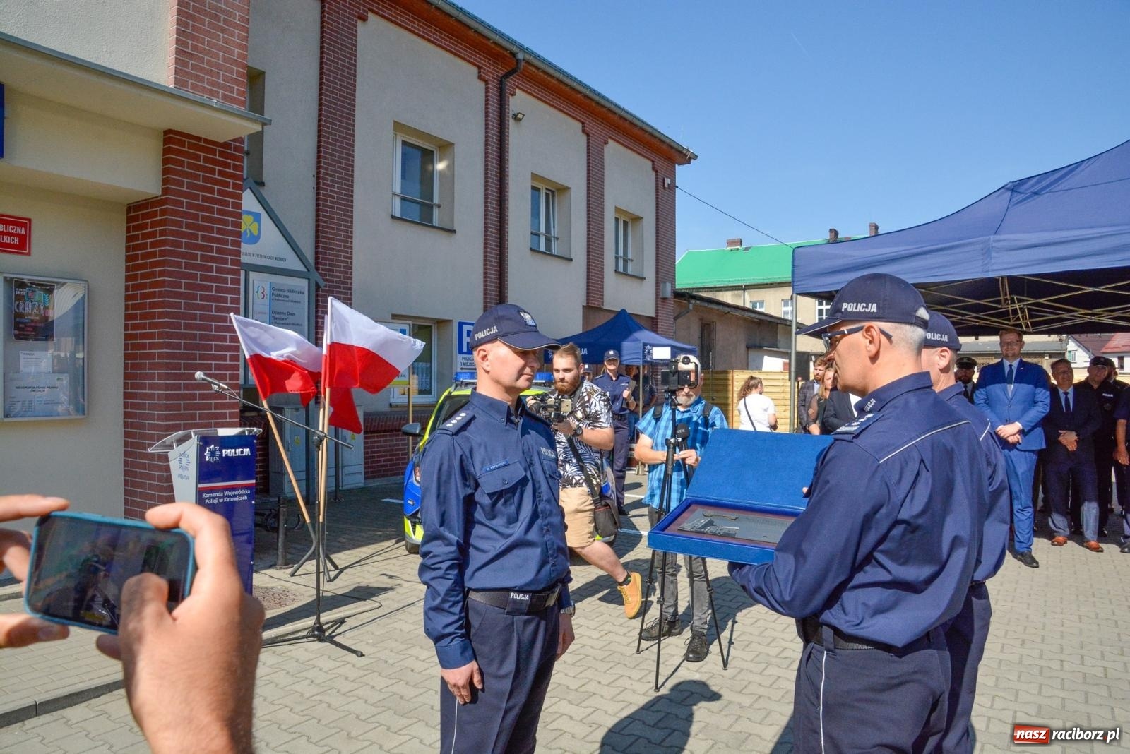 Zdjęcie w galerii na portalu naszraciborz.pl: Do Pietrowic Wielkich wrócił posterunek policji [FOTO i WIDEO] wiadomości z regionu