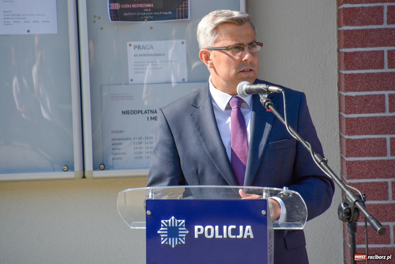 Zdjęcie w galerii na portalu naszraciborz.pl: Do Pietrowic Wielkich wrócił posterunek policji [FOTO i WIDEO] wiadomości z regionu