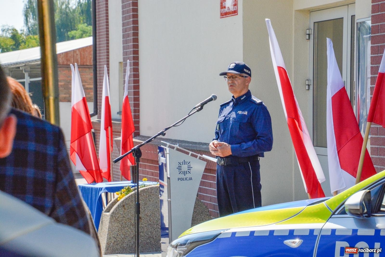 Zdjęcie w galerii na portalu naszraciborz.pl: Do Pietrowic Wielkich wrócił posterunek policji [FOTO i WIDEO] wiadomości z regionu