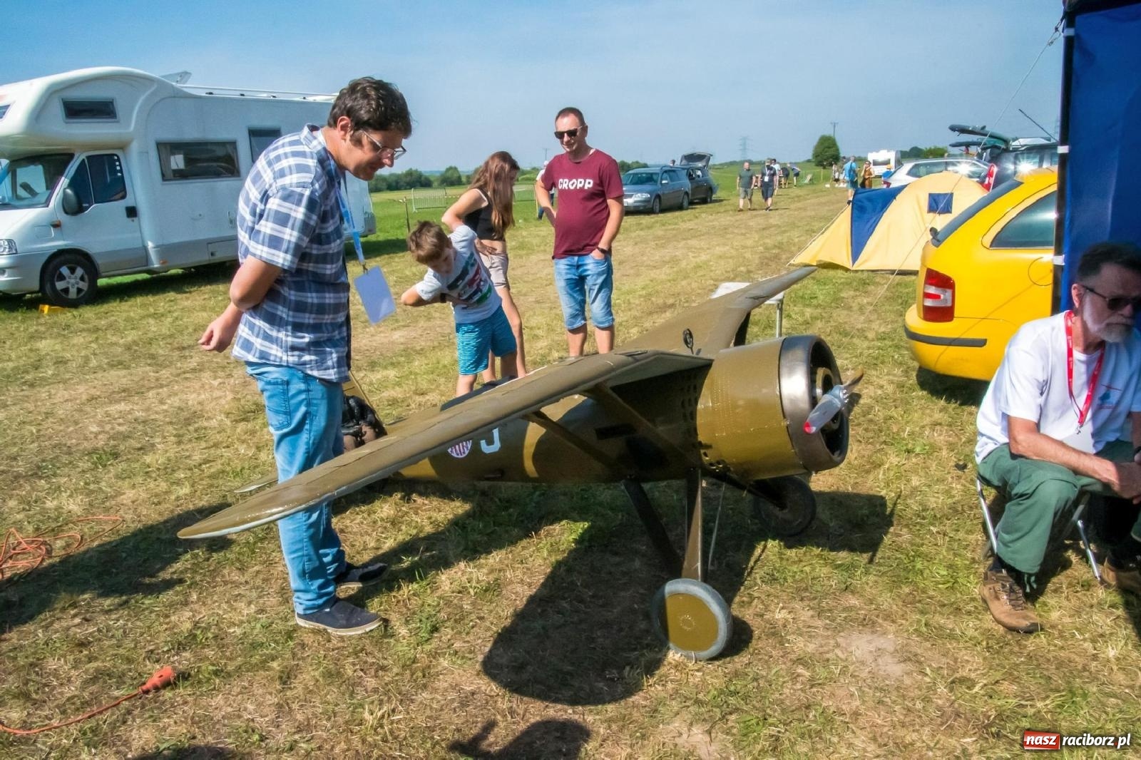 Zdjęcie w galerii na portalu naszraciborz.pl: Filmowe podsumowanie XVI Pikniku Modelarskiego [WIDEO] wiadomości z regionu
