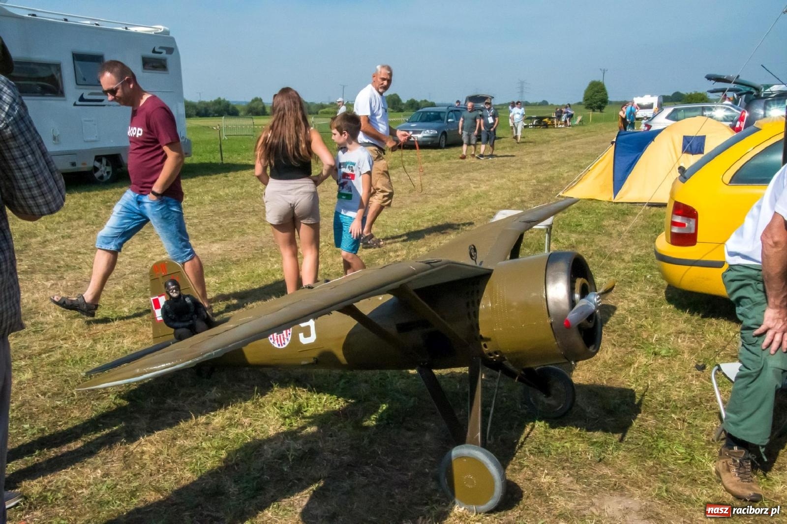 Zdjęcie w galerii na portalu naszraciborz.pl: Filmowe podsumowanie XVI Pikniku Modelarskiego [WIDEO] wiadomości z regionu