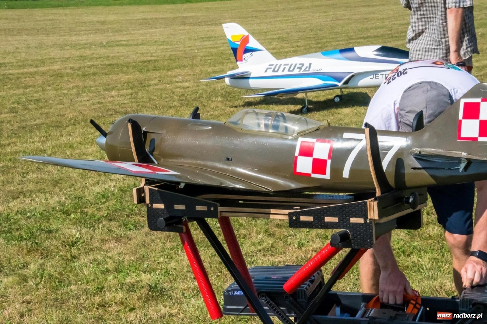 Zdjęcie w galerii na portalu naszraciborz.pl: Filmowe podsumowanie XVI Pikniku Modelarskiego [WIDEO] wiadomości z regionu