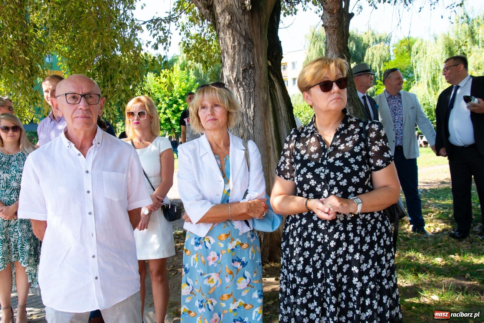 Zdjęcie w galerii na portalu naszraciborz.pl: Odsłonięto obelisk upamiętniający śp. aspiranta Michała Kędzierskiego [FOTO i WIDEO] wiadomości z regionu