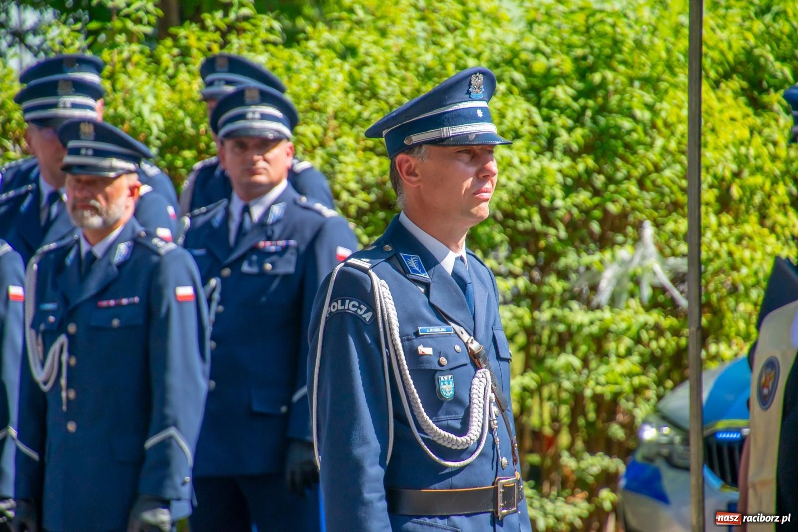 Zdjęcie w galerii na portalu naszraciborz.pl: Odsłonięto obelisk upamiętniający śp. aspiranta Michała Kędzierskiego [FOTO i WIDEO] wiadomości z regionu