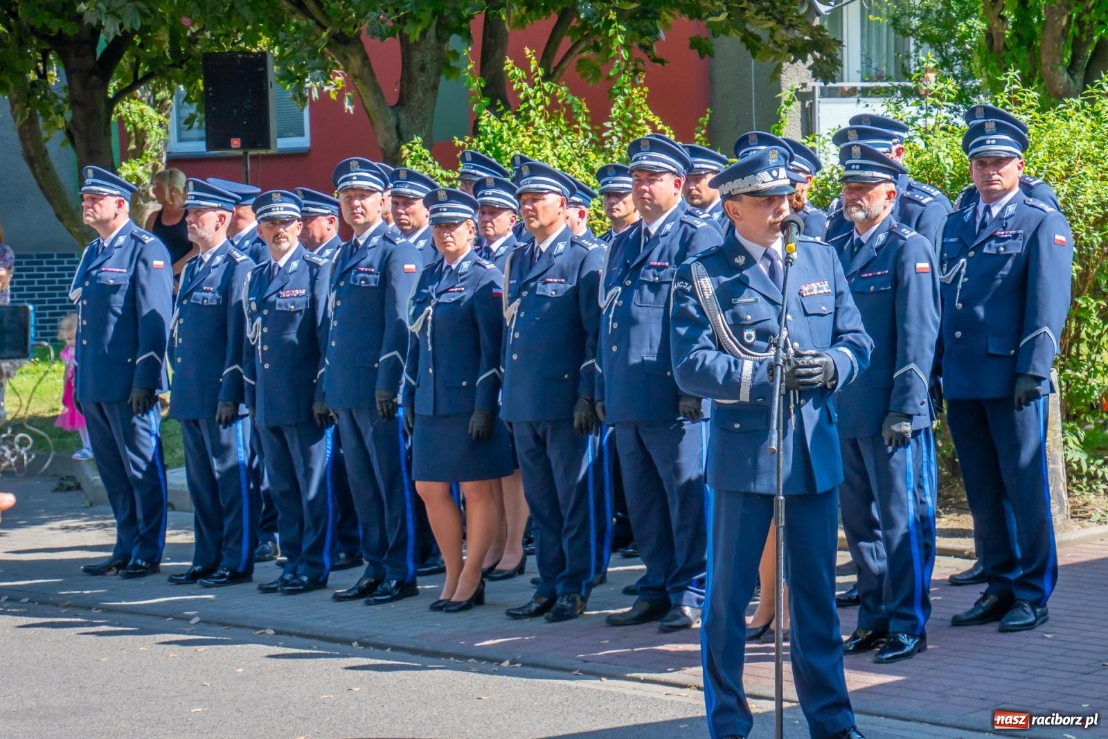 Zdjęcie w galerii na portalu naszraciborz.pl: Odsłonięto obelisk upamiętniający śp. aspiranta Michała Kędzierskiego [FOTO i WIDEO] wiadomości z regionu