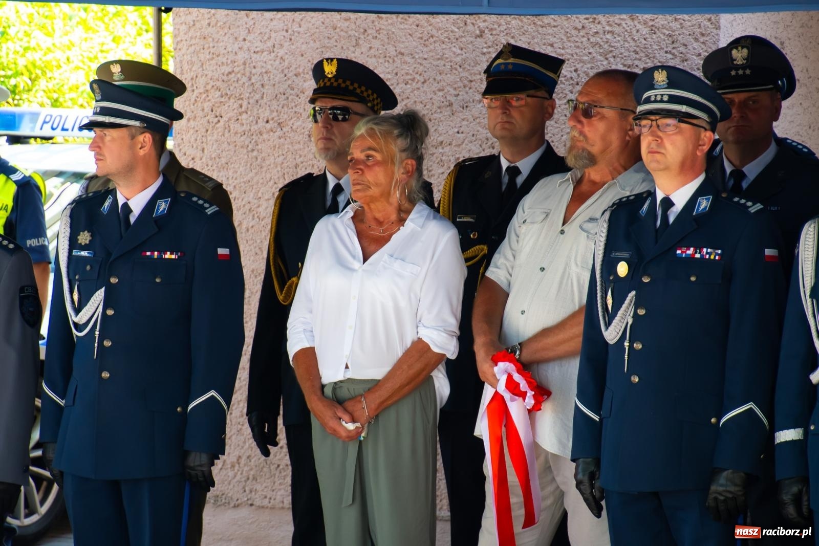 Zdjęcie w galerii na portalu naszraciborz.pl: Odsłonięto obelisk upamiętniający śp. aspiranta Michała Kędzierskiego [FOTO i WIDEO] wiadomości z regionu