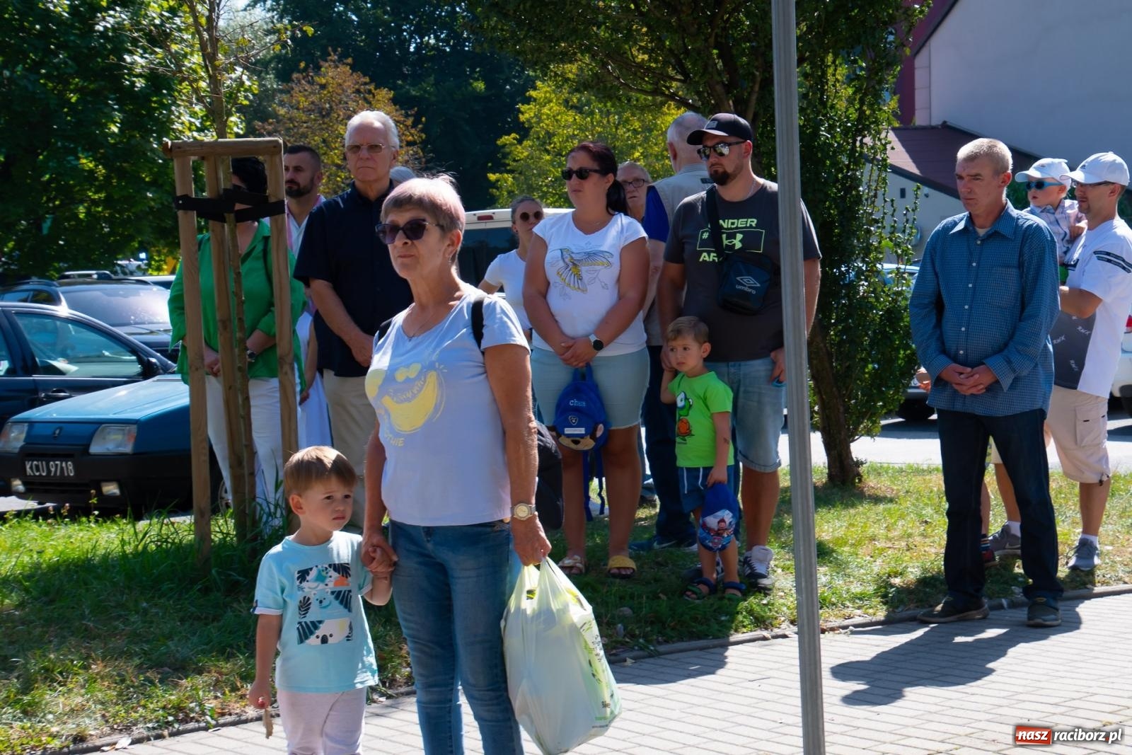 Zdjęcie w galerii na portalu naszraciborz.pl: Odsłonięto obelisk upamiętniający śp. aspiranta Michała Kędzierskiego [FOTO i WIDEO] wiadomości z regionu