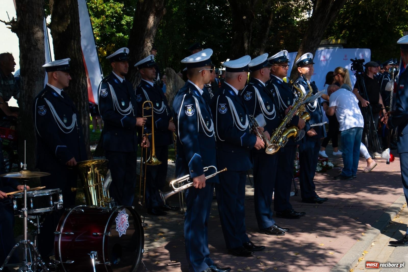 Zdjęcie w galerii na portalu naszraciborz.pl: Odsłonięto obelisk upamiętniający śp. aspiranta Michała Kędzierskiego [FOTO i WIDEO] wiadomości z regionu