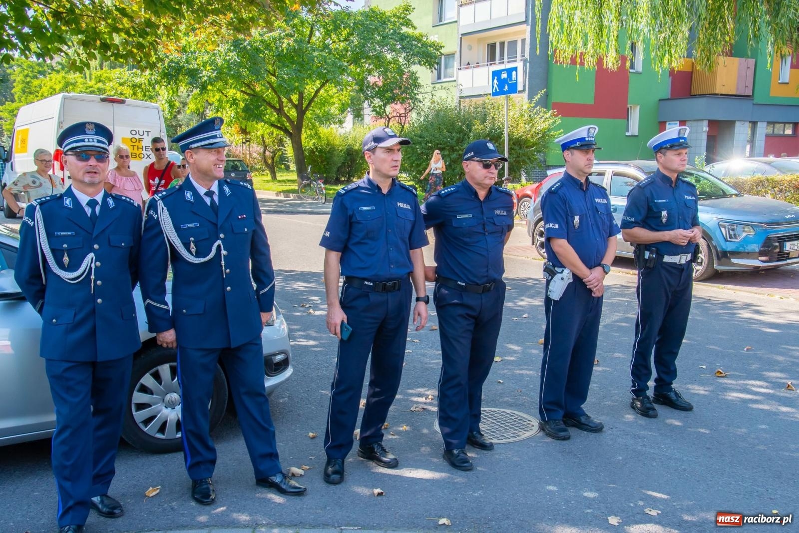 Zdjęcie w galerii na portalu naszraciborz.pl: Odsłonięto obelisk upamiętniający śp. aspiranta Michała Kędzierskiego [FOTO i WIDEO] wiadomości z regionu