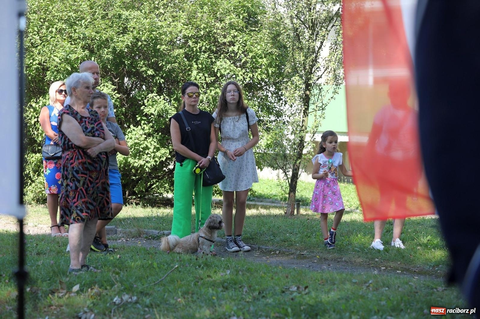 Zdjęcie w galerii na portalu naszraciborz.pl: Odsłonięto obelisk upamiętniający śp. aspiranta Michała Kędzierskiego [FOTO i WIDEO] wiadomości z regionu