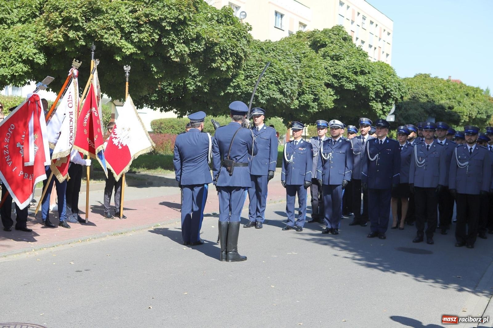 Zdjęcie w galerii na portalu naszraciborz.pl: Odsłonięto obelisk upamiętniający śp. aspiranta Michała Kędzierskiego [FOTO i WIDEO] wiadomości z regionu