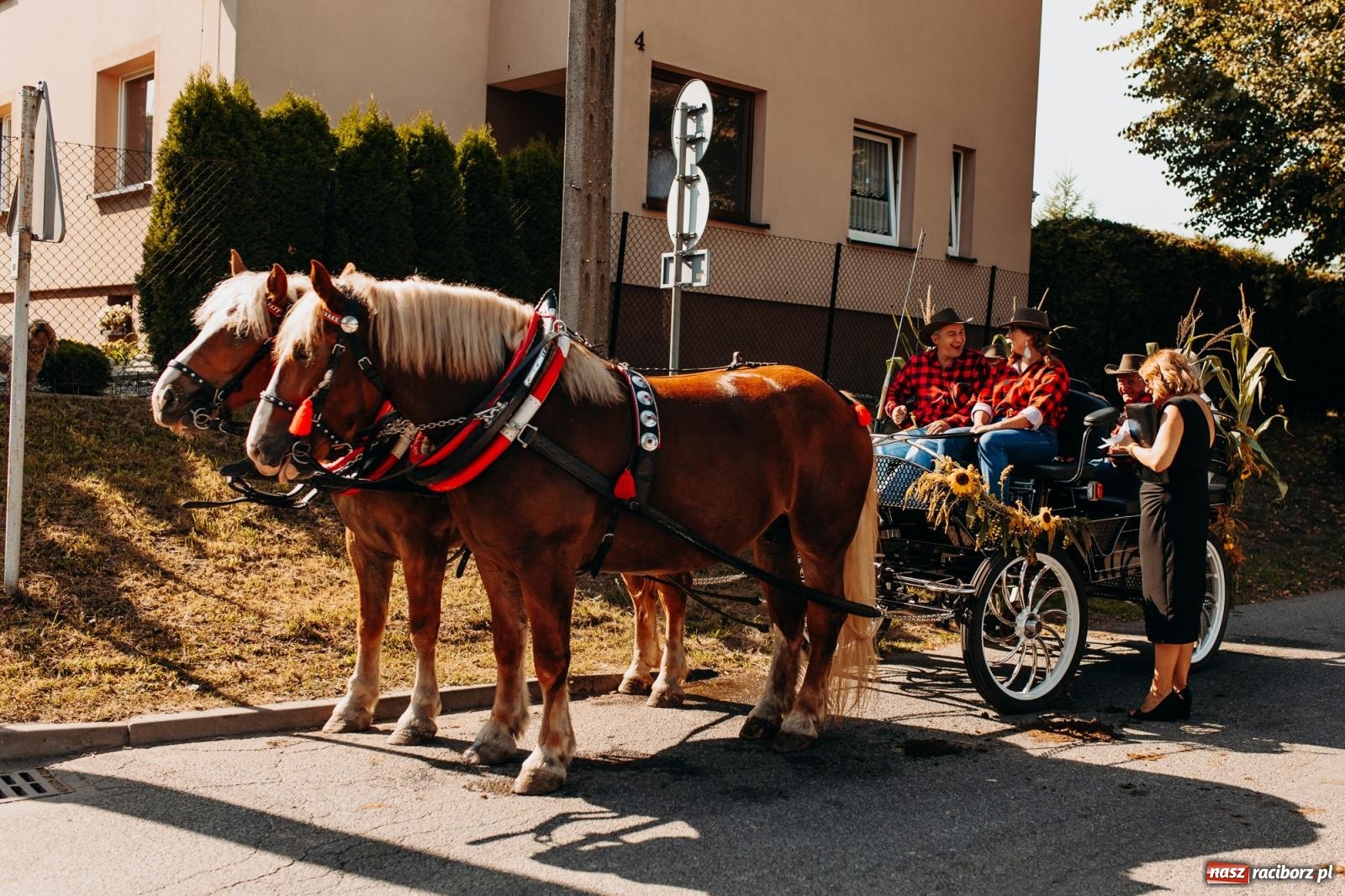 Zdjęcie w galerii na portalu naszraciborz.pl: Korowód na długim dystansie. Dożynki w Rzuchowie [FOTO i WIDEO] wiadomości z regionu