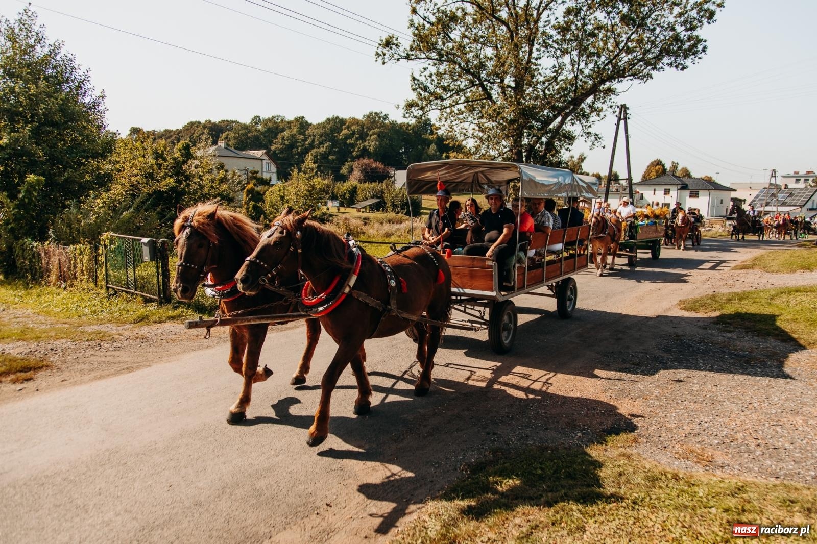 Zdjęcie w galerii na portalu naszraciborz.pl: Korowód na długim dystansie. Dożynki w Rzuchowie [FOTO i WIDEO] wiadomości z regionu