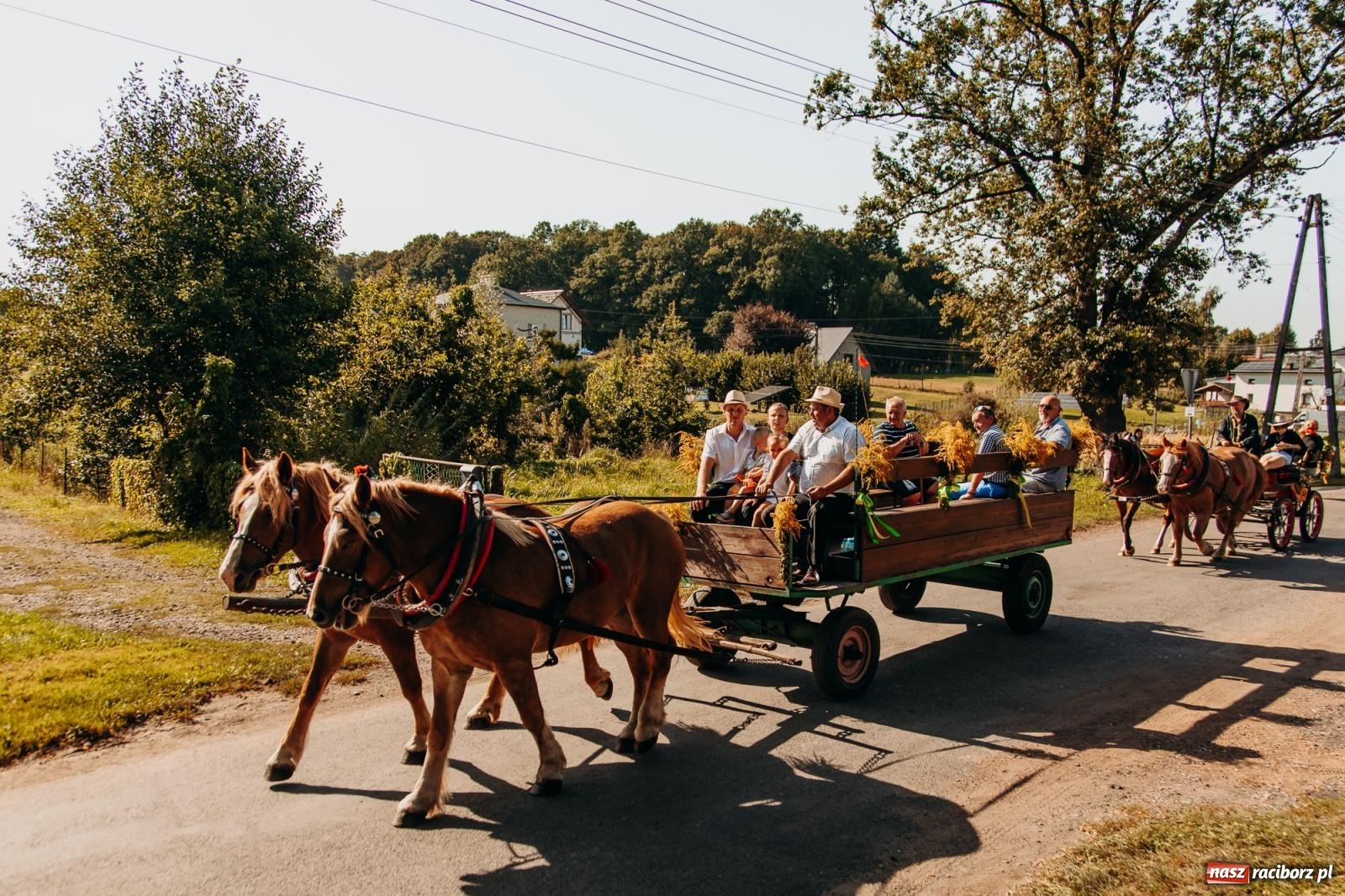 Zdjęcie w galerii na portalu naszraciborz.pl: Korowód na długim dystansie. Dożynki w Rzuchowie [FOTO i WIDEO] wiadomości z regionu