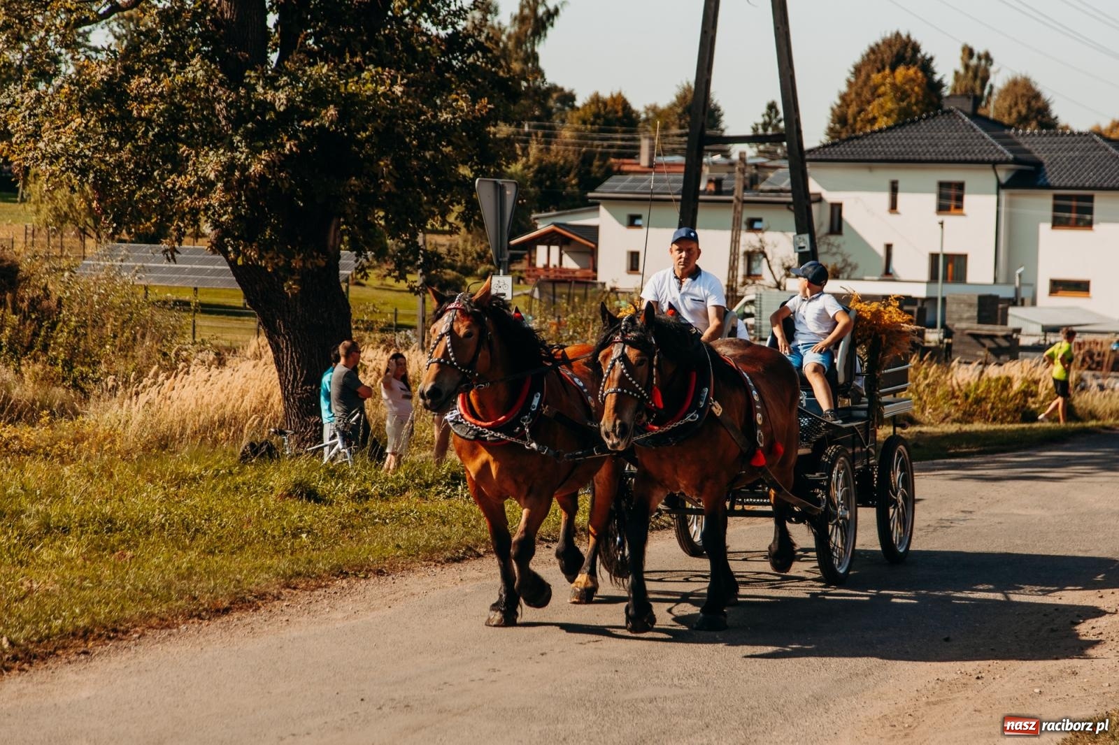 Zdjęcie w galerii na portalu naszraciborz.pl: Korowód na długim dystansie. Dożynki w Rzuchowie [FOTO i WIDEO] wiadomości z regionu