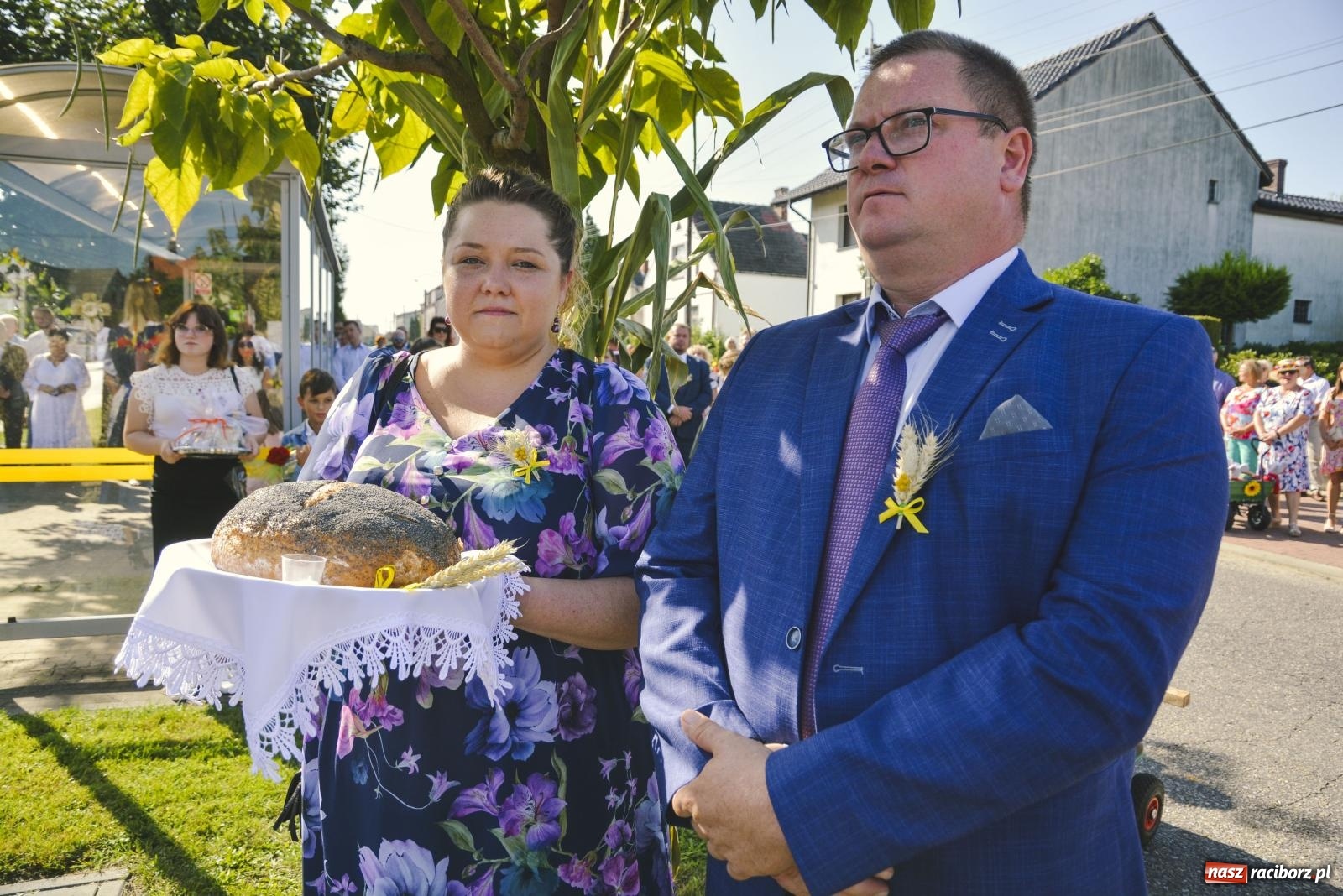 Zdjęcie w galerii na portalu naszraciborz.pl: Spod Złotego Kłosa na Mszę świętą dziękczynną [FOTO i WIDEO] wiadomości z regionu