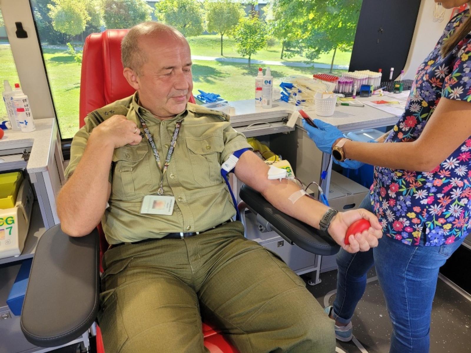 Zdjęcie w galerii na portalu naszraciborz.pl: Akcja Pogranicznej Grupy Krwi ze Śląskiego Oddziału Straży Granicznej wiadomości z regionu