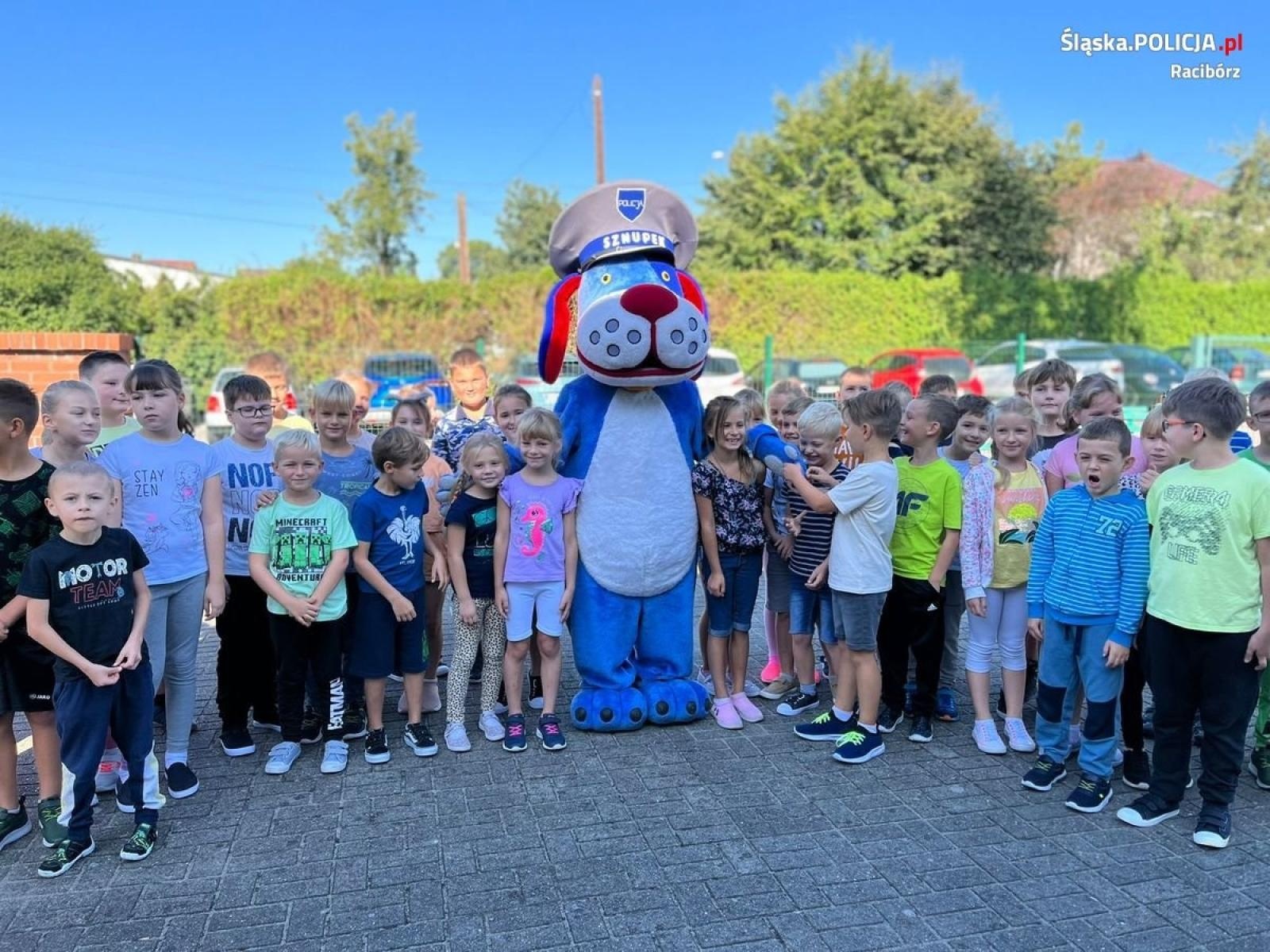 Zdjęcie w galerii na portalu naszraciborz.pl: Bezpieczna droga do szkoły w powiecie raciborskim  wiadomości z regionu