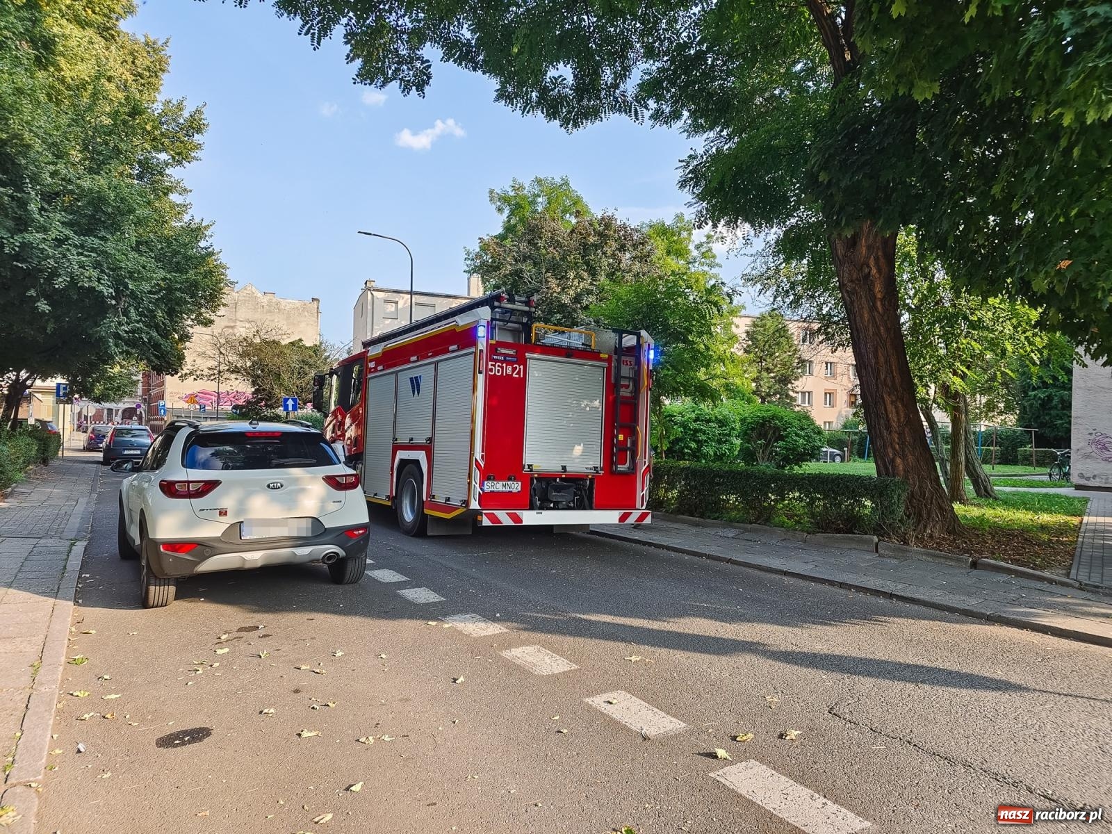 Zdjęcie w galerii na portalu naszraciborz.pl: Raport 998. Tlenek węgla w mieszkaniu przy Piwnej wiadomości z regionu