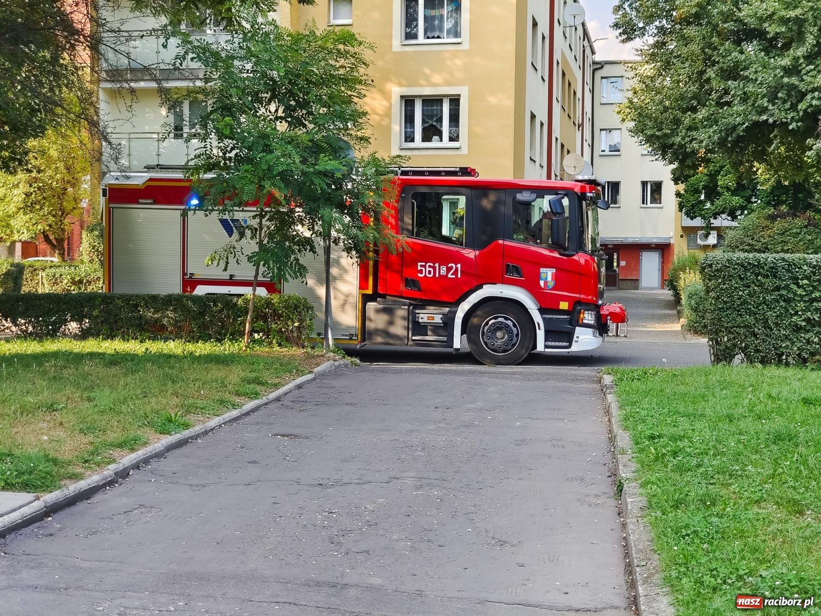 Zdjęcie w galerii na portalu naszraciborz.pl: Raport 998. Tlenek węgla w mieszkaniu przy Piwnej wiadomości z regionu