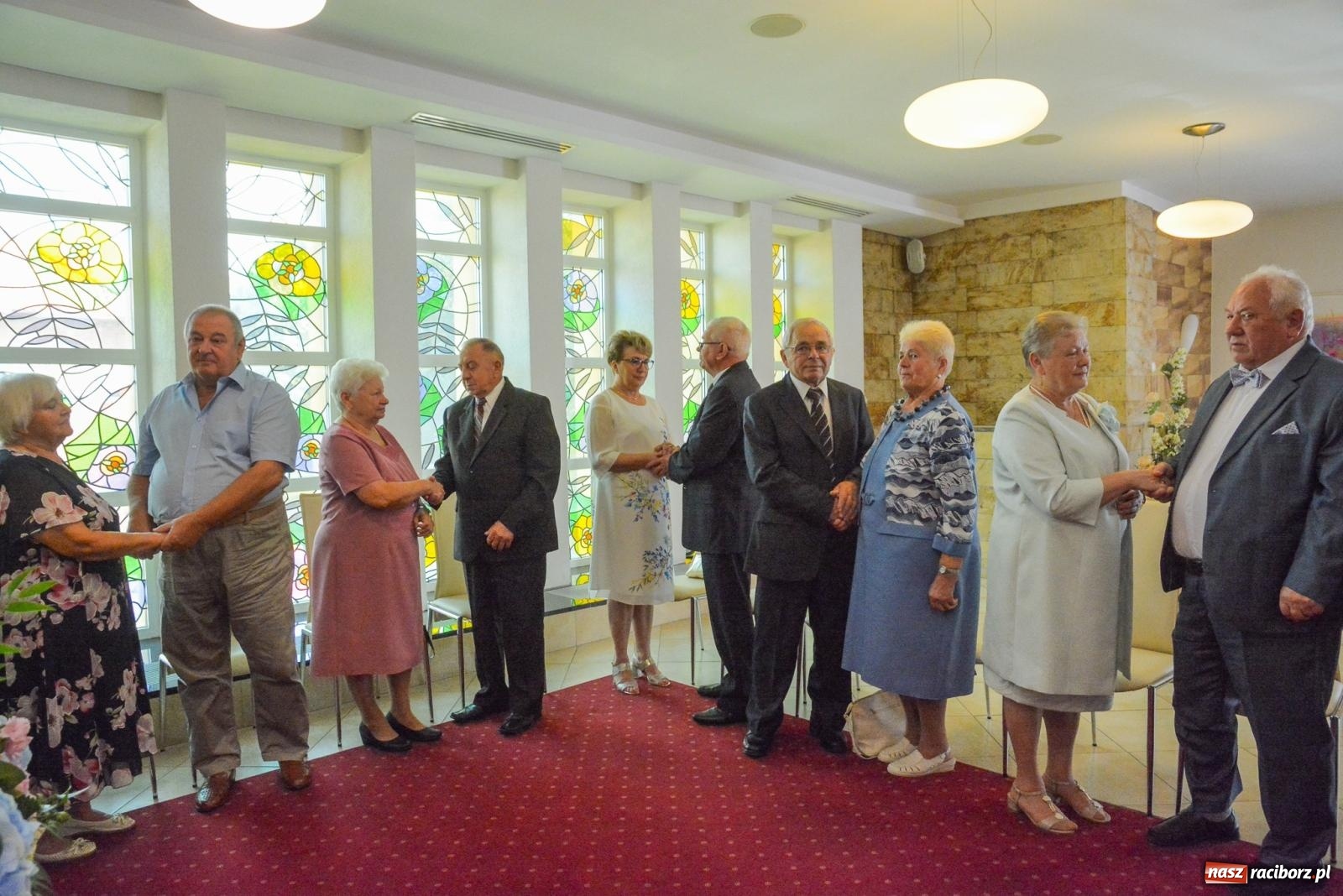 Zdjęcie w galerii na portalu naszraciborz.pl: Złote gody w Raciborzu. Świętuje osiem par [FOTO i WIDEO] wiadomości z regionu