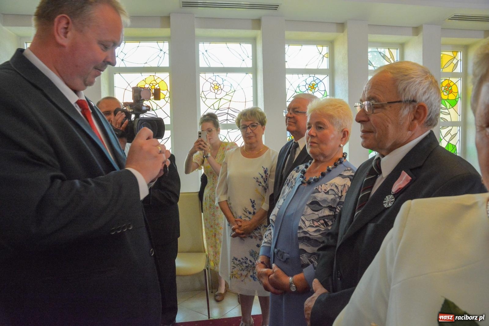 Zdjęcie w galerii na portalu naszraciborz.pl: Złote gody w Raciborzu. Świętuje osiem par [FOTO i WIDEO] wiadomości z regionu