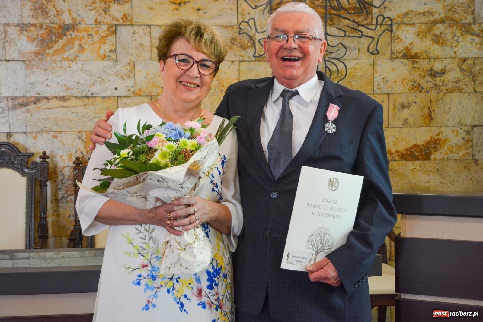 Zdjęcie w galerii na portalu naszraciborz.pl: Złote gody w Raciborzu. Świętuje osiem par [FOTO i WIDEO] wiadomości z regionu