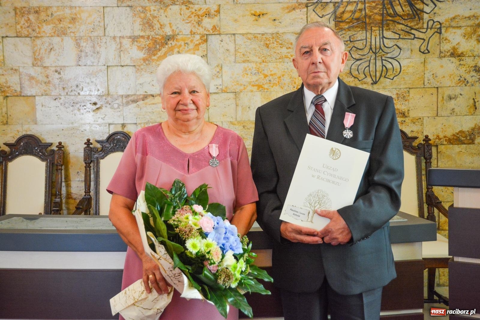 Zdjęcie w galerii na portalu naszraciborz.pl: Złote gody w Raciborzu. Świętuje osiem par [FOTO i WIDEO] wiadomości z regionu