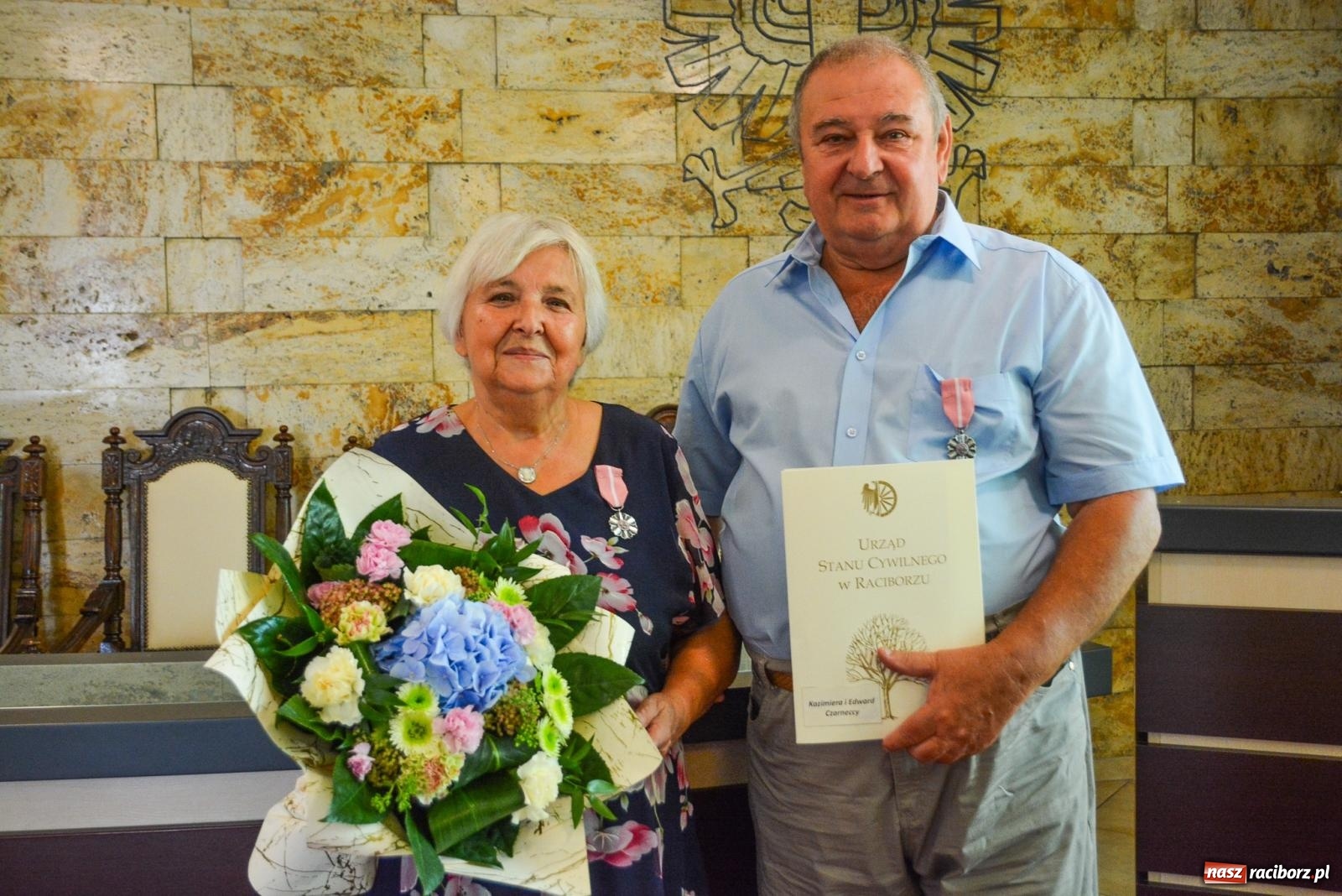 Zdjęcie w galerii na portalu naszraciborz.pl: Złote gody w Raciborzu. Świętuje osiem par [FOTO i WIDEO] wiadomości z regionu