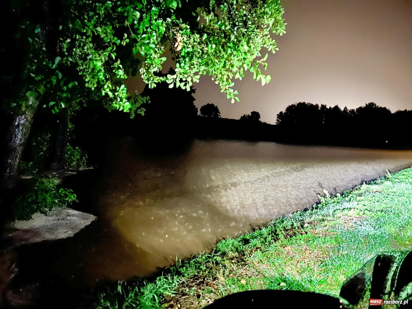 Zdjęcie w galerii na portalu naszraciborz.pl: Ulewny deszcz spowodował liczne podtopienia w powiecie raciborskim [FOTO i WIDEO] wiadomości z regionu