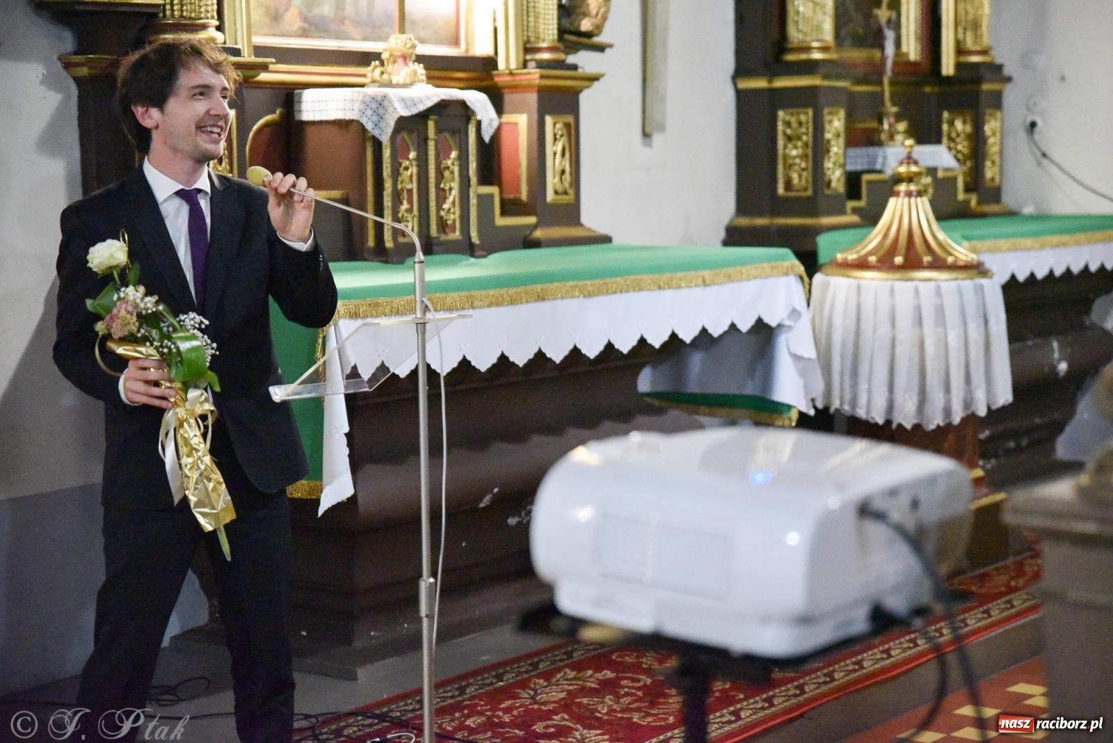 Zdjęcie w galerii na portalu naszraciborz.pl: Profesor improwizacji dał koncert w kościele farnym [FOTO] wiadomości z regionu