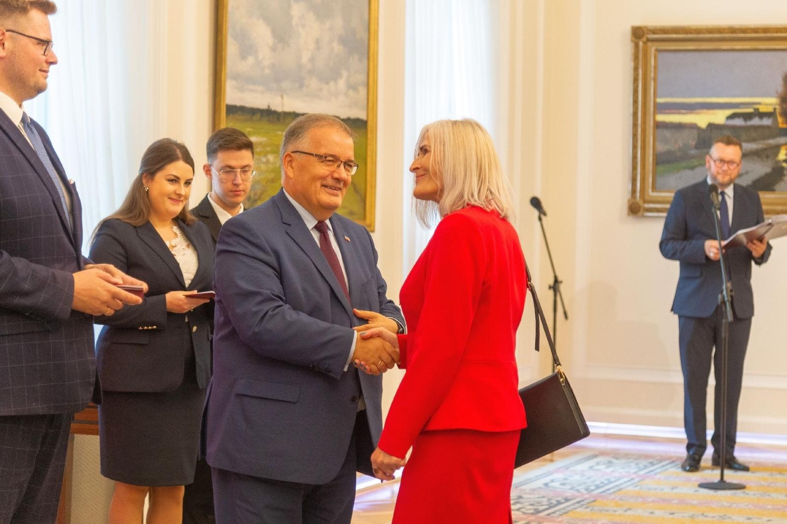 Zdjęcie w galerii na portalu naszraciborz.pl: Raciborski dzień w Belwederze [FOTO] wiadomości z regionu