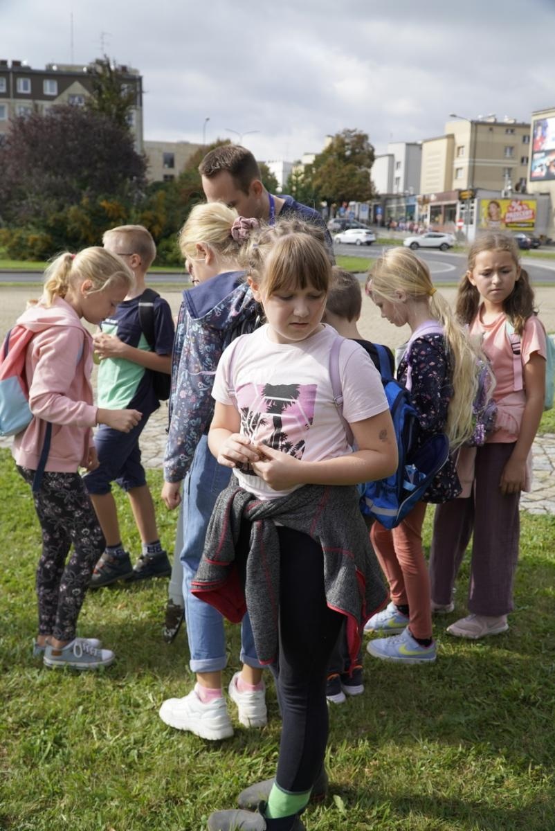 Zdjęcie w galerii na portalu naszraciborz.pl: Miasto wraz z dziećmi i mieszkańcami zasadziło krokusy wiadomości z regionu