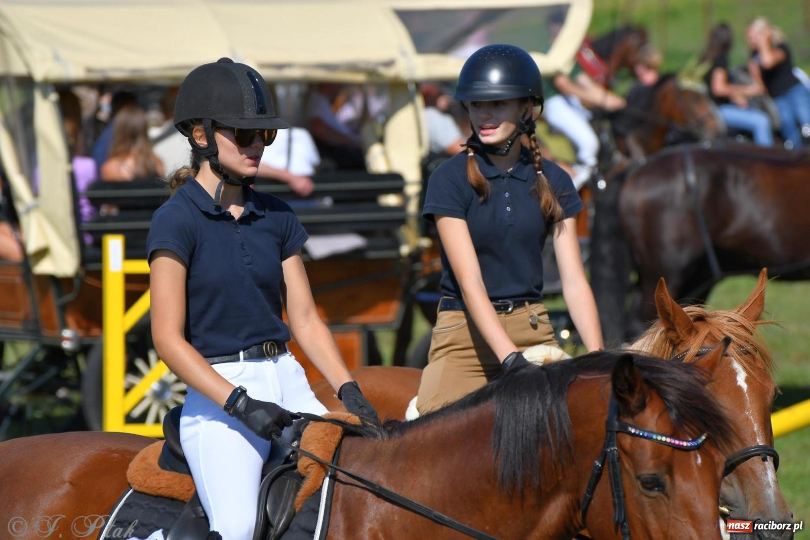 Zdjęcie w galerii na portalu naszraciborz.pl: Raciborski Hubertus. Parada konna przez miasto [FOTO i WIDEO] wiadomości z regionu