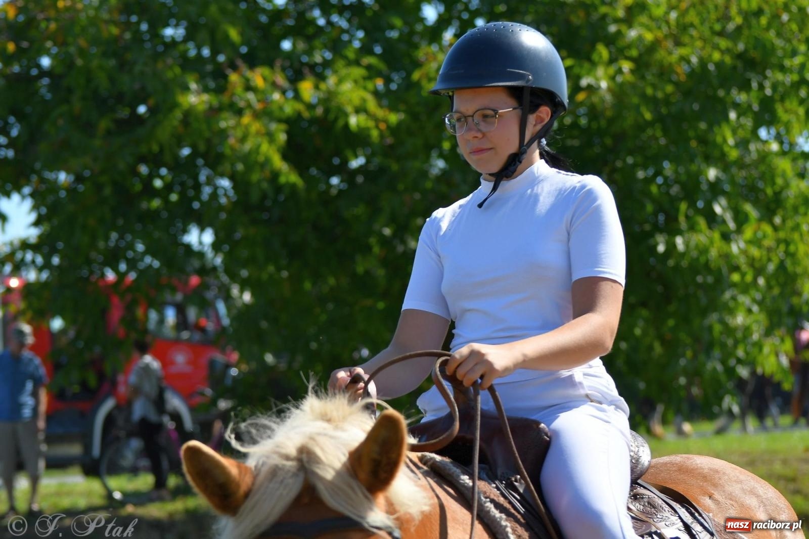 Zdjęcie w galerii na portalu naszraciborz.pl: Raciborski Hubertus. Parada konna przez miasto [FOTO i WIDEO] wiadomości z regionu