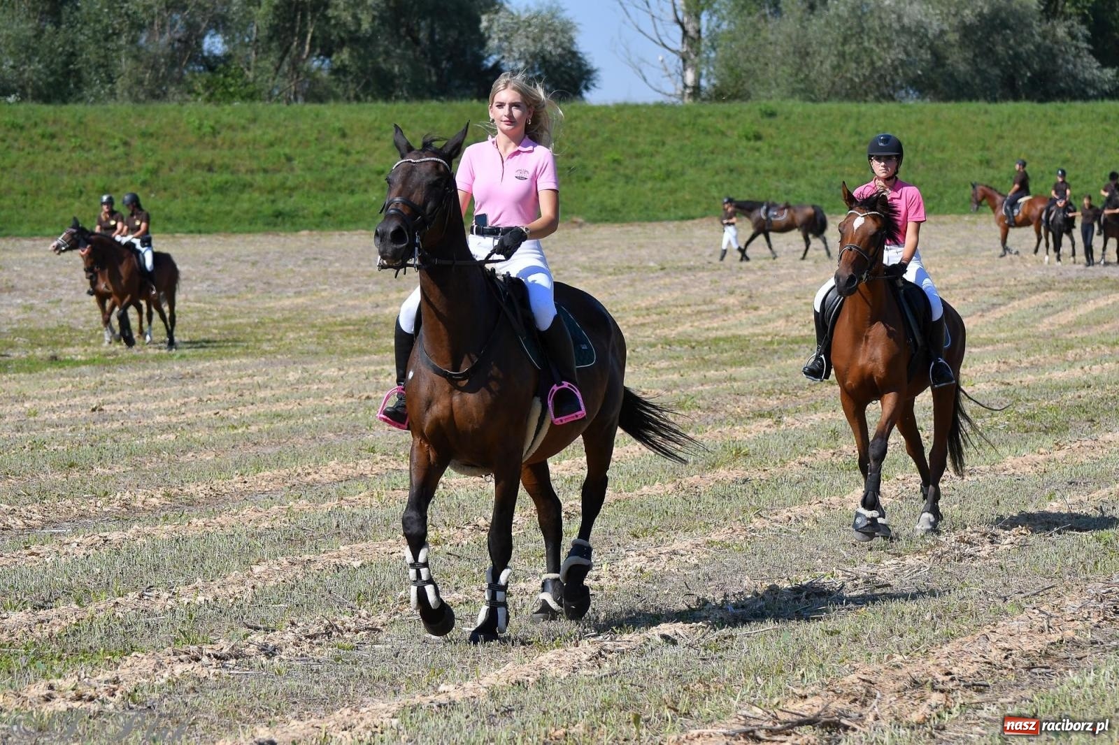 Zdjęcie w galerii na portalu naszraciborz.pl: Raciborski Hubertus. Parada konna przez miasto [FOTO i WIDEO] wiadomości z regionu