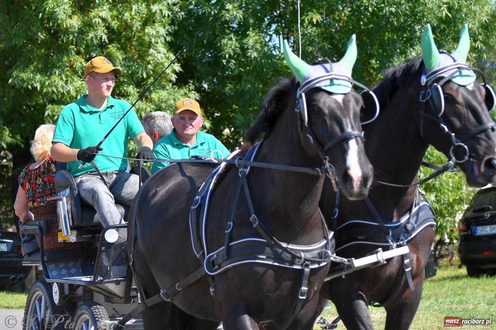 Zdjęcie w galerii na portalu naszraciborz.pl: Raciborski Hubertus. Parada konna przez miasto [FOTO i WIDEO] wiadomości z regionu