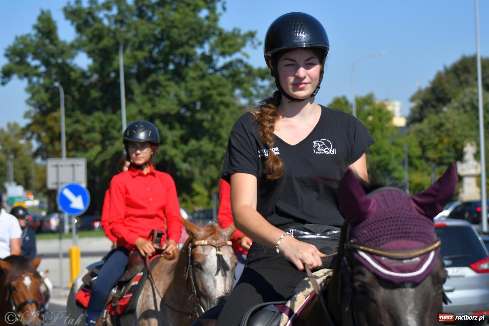 Zdjęcie w galerii na portalu naszraciborz.pl: Raciborski Hubertus. Parada konna przez miasto [FOTO i WIDEO] wiadomości z regionu