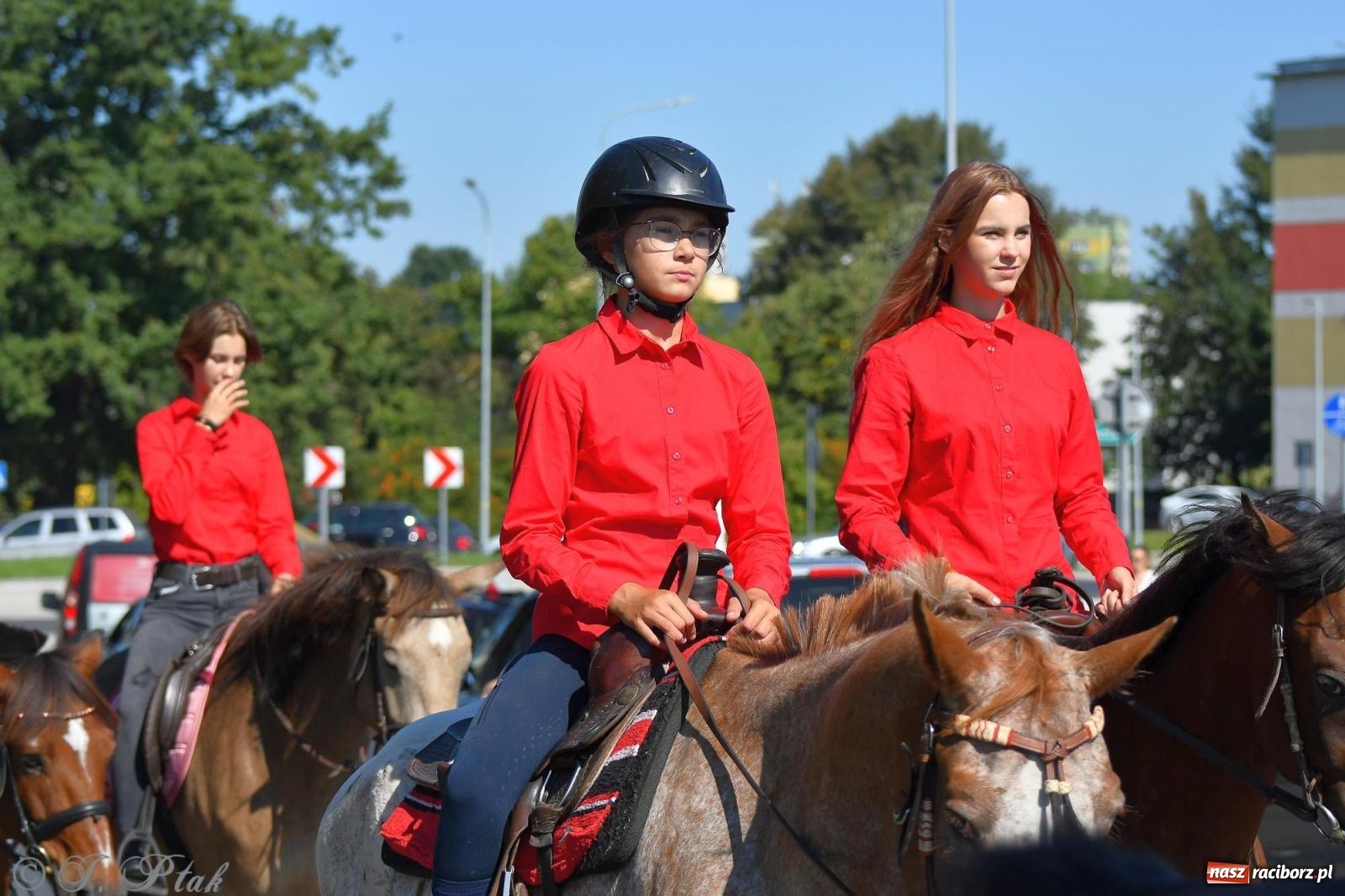 Zdjęcie w galerii na portalu naszraciborz.pl: Raciborski Hubertus. Parada konna przez miasto [FOTO i WIDEO] wiadomości z regionu